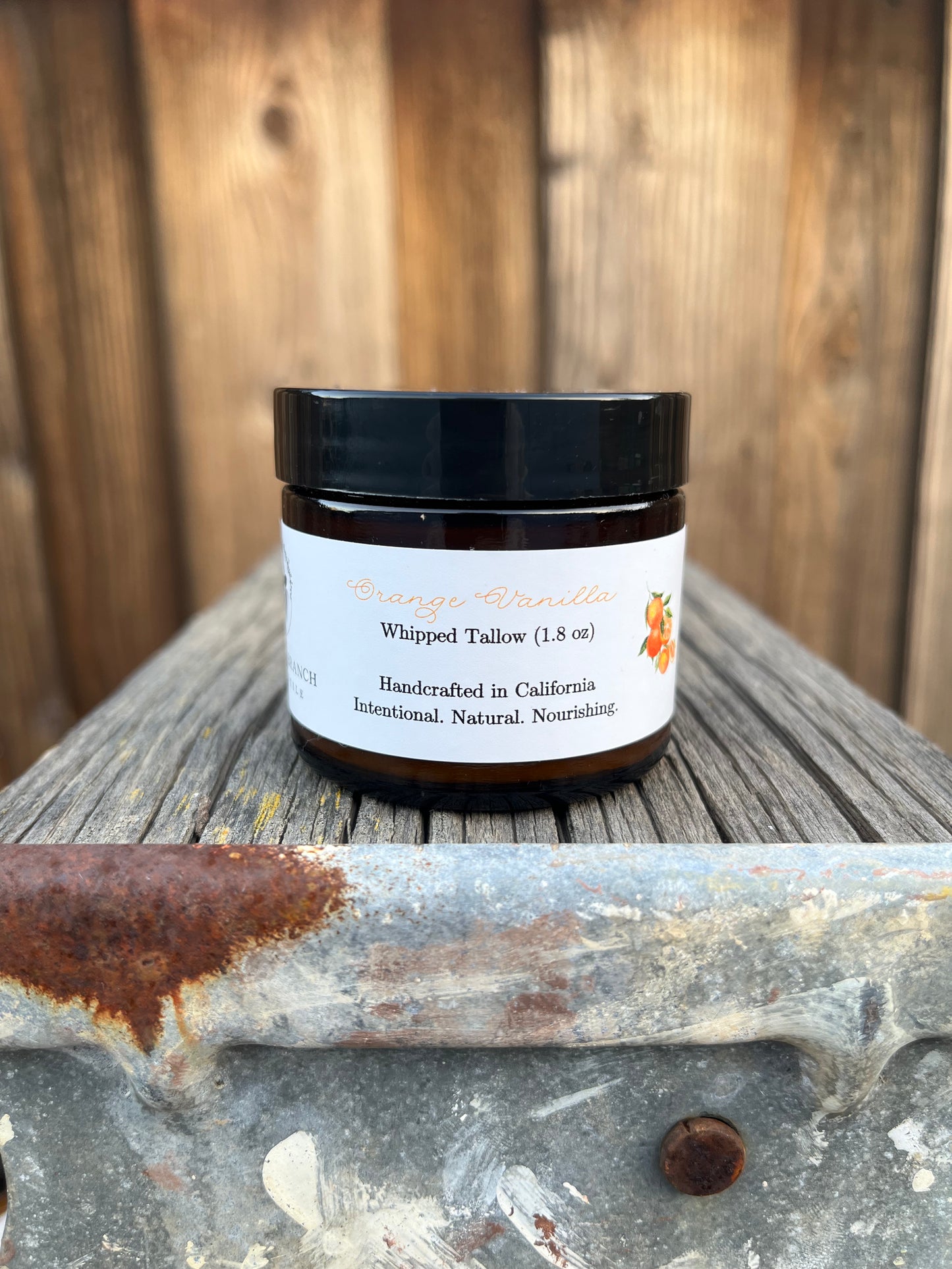 Orange Vanilla Whipped Tallow Balm