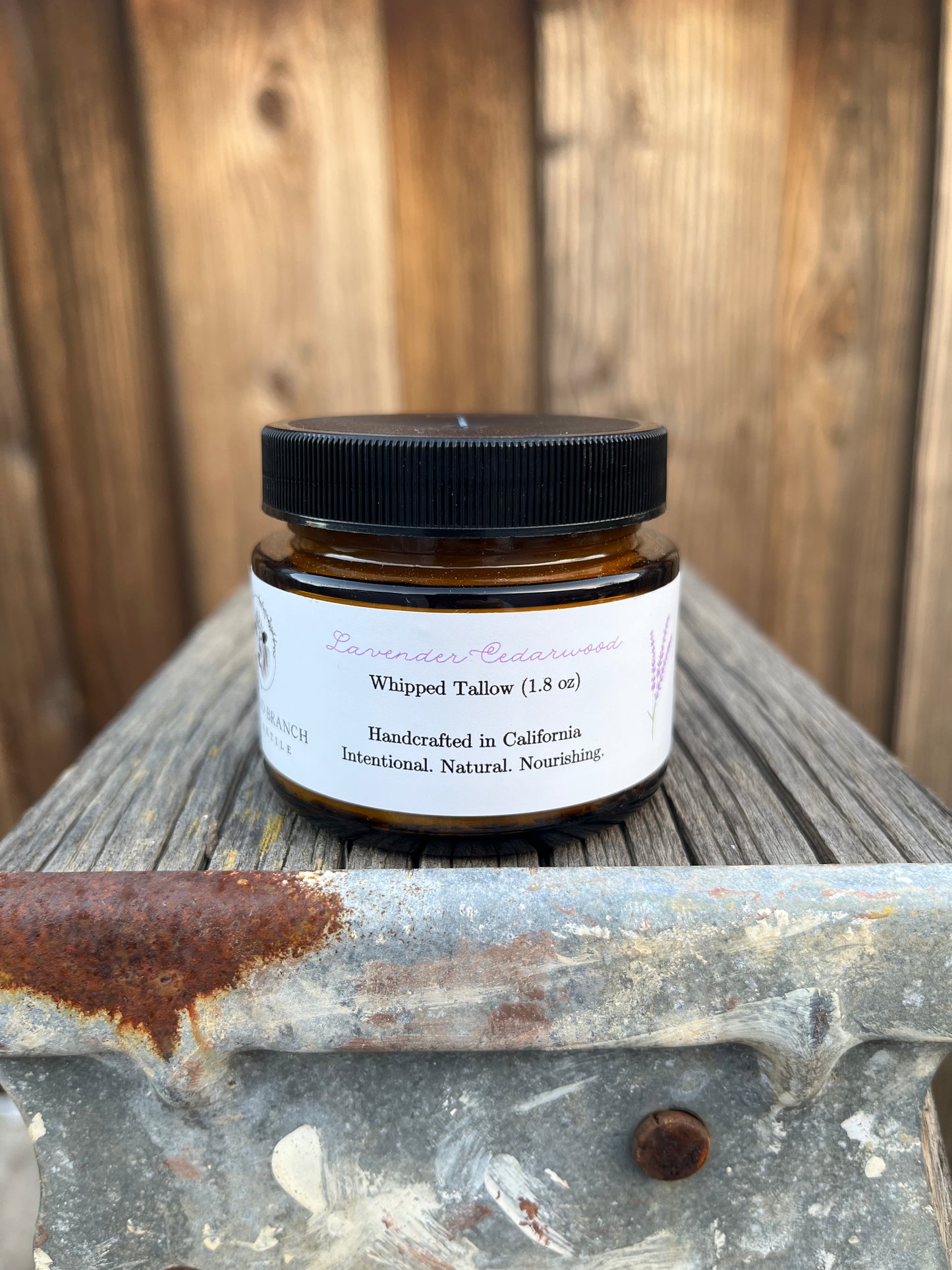 Lavender Cedarwood Whipped Tallow Balm