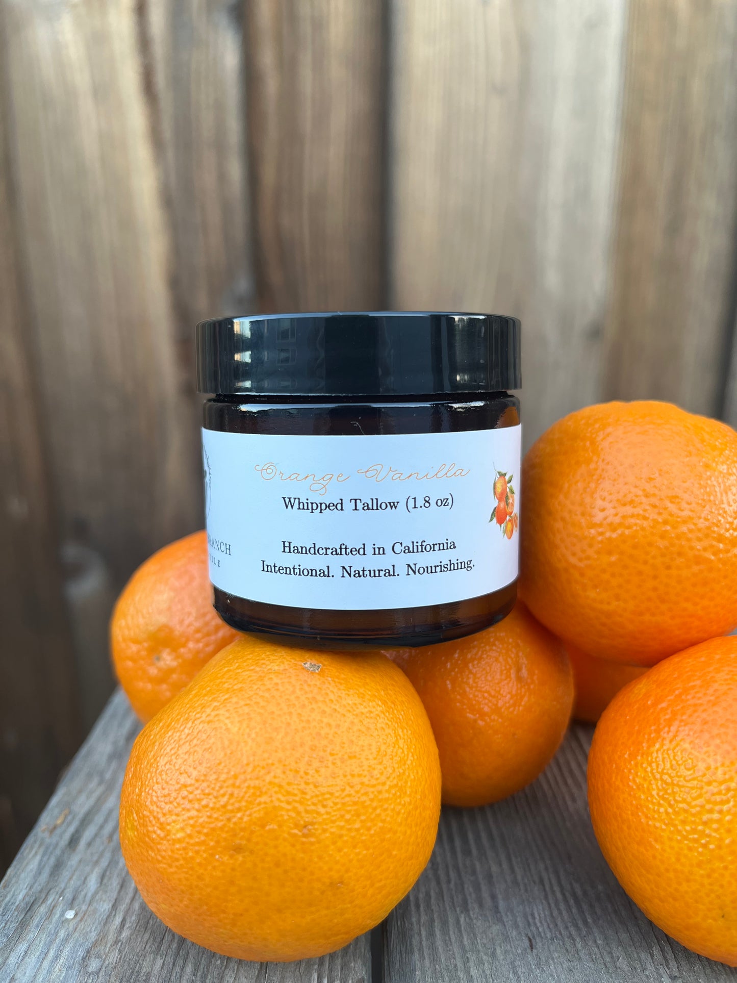 Orange Vanilla Whipped Tallow Balm