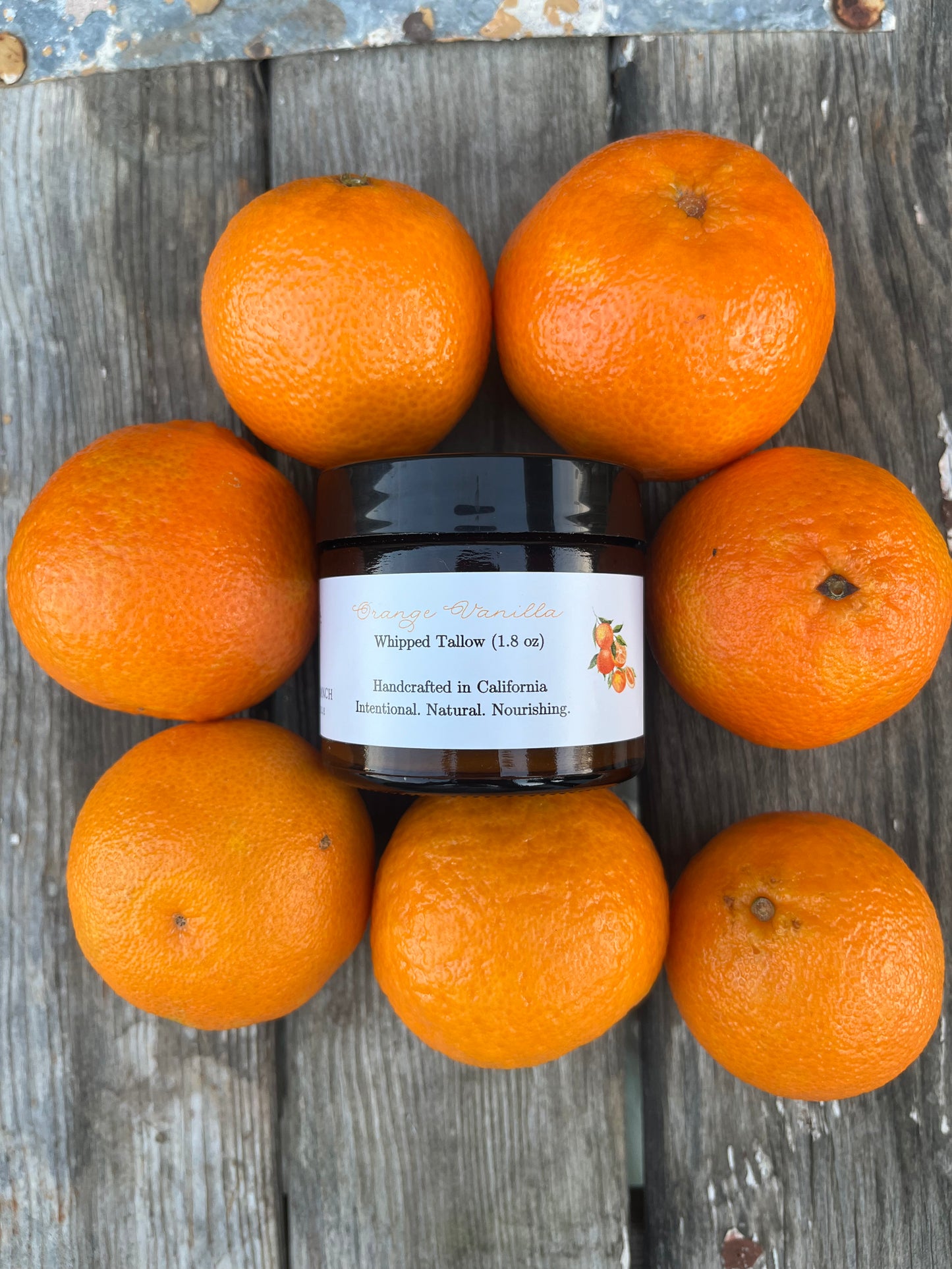 Orange Vanilla Whipped Tallow Balm