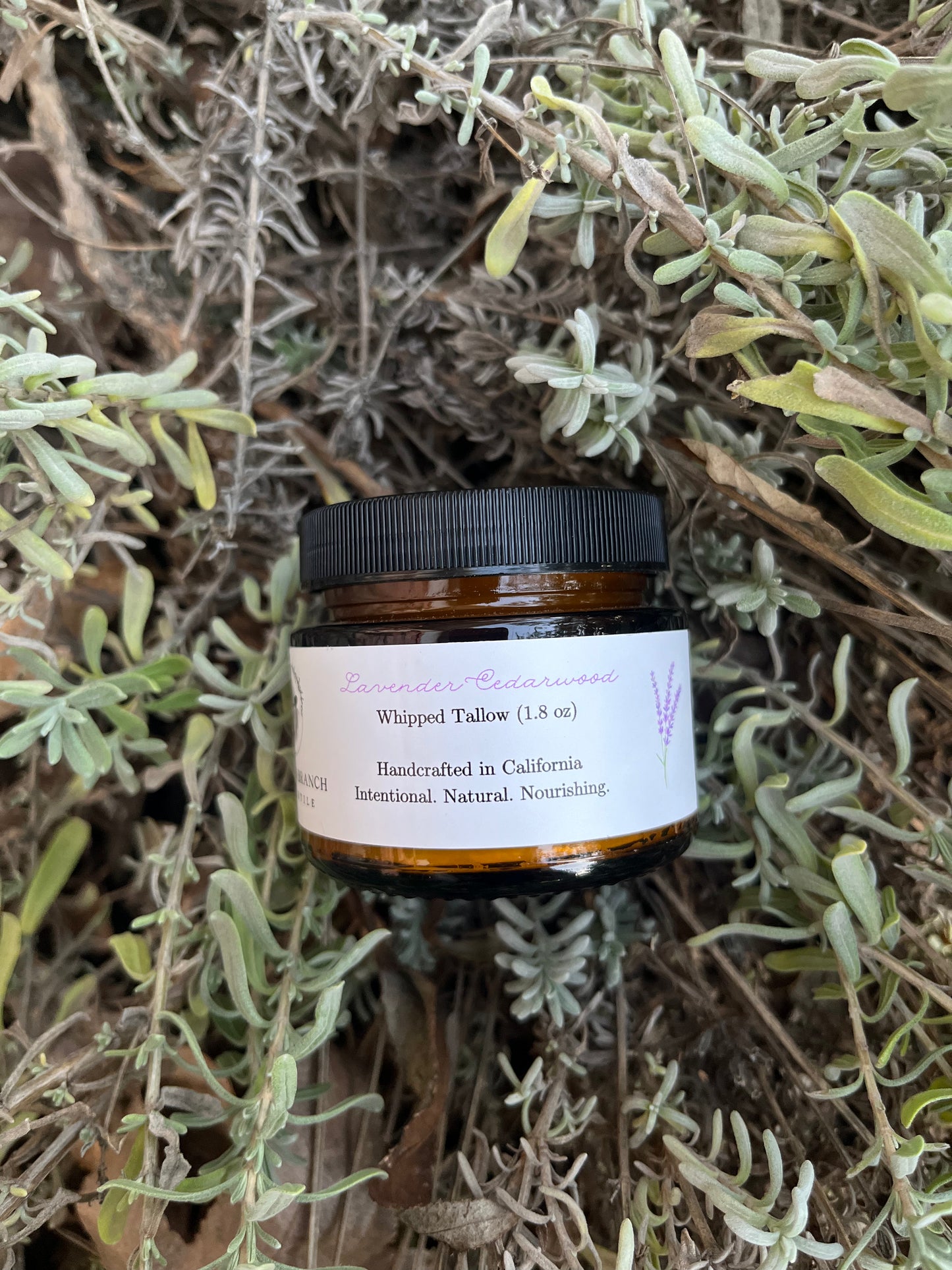 Lavender Cedarwood Whipped Tallow Balm