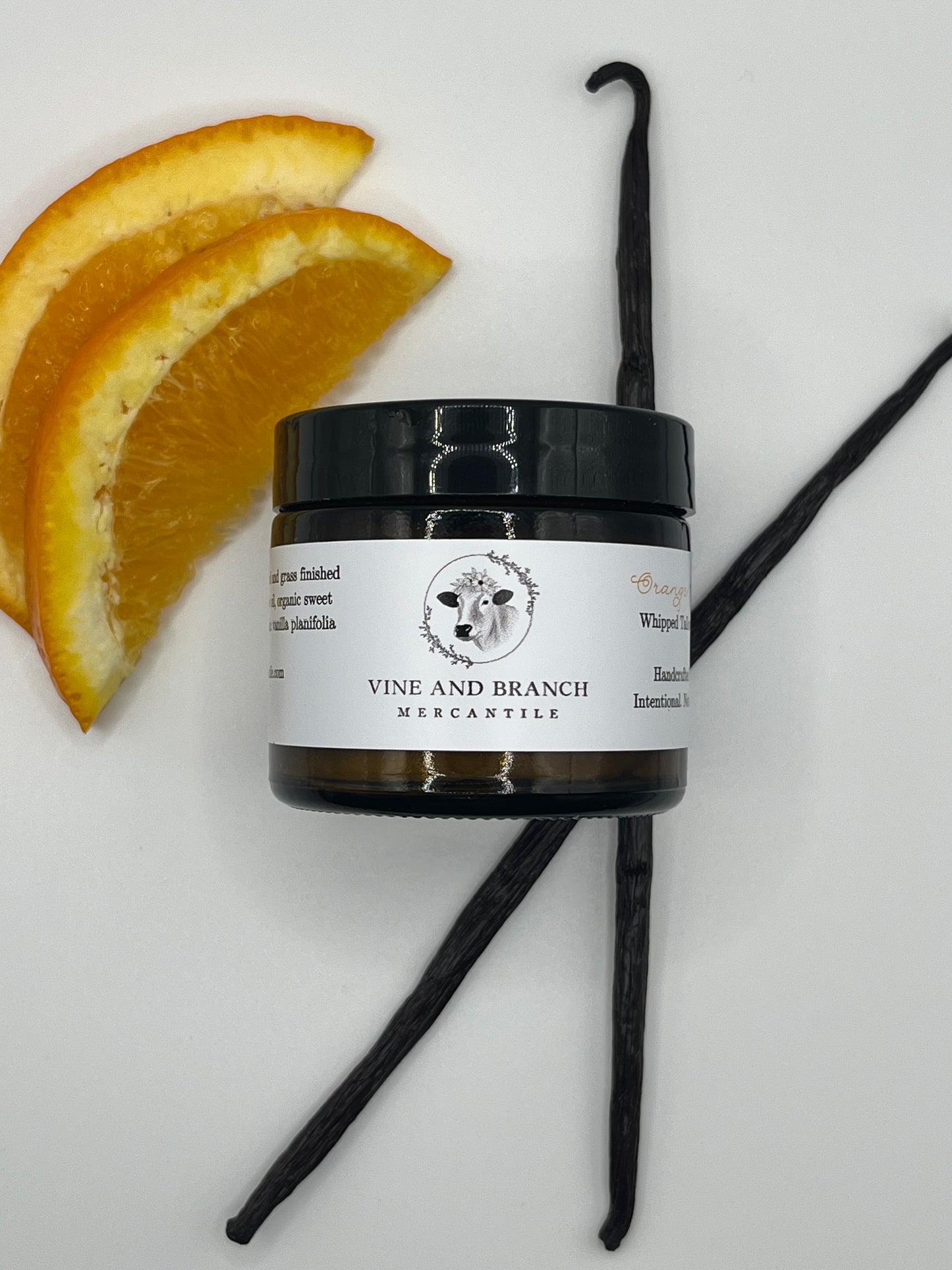 Orange Vanilla Whipped Tallow Balm