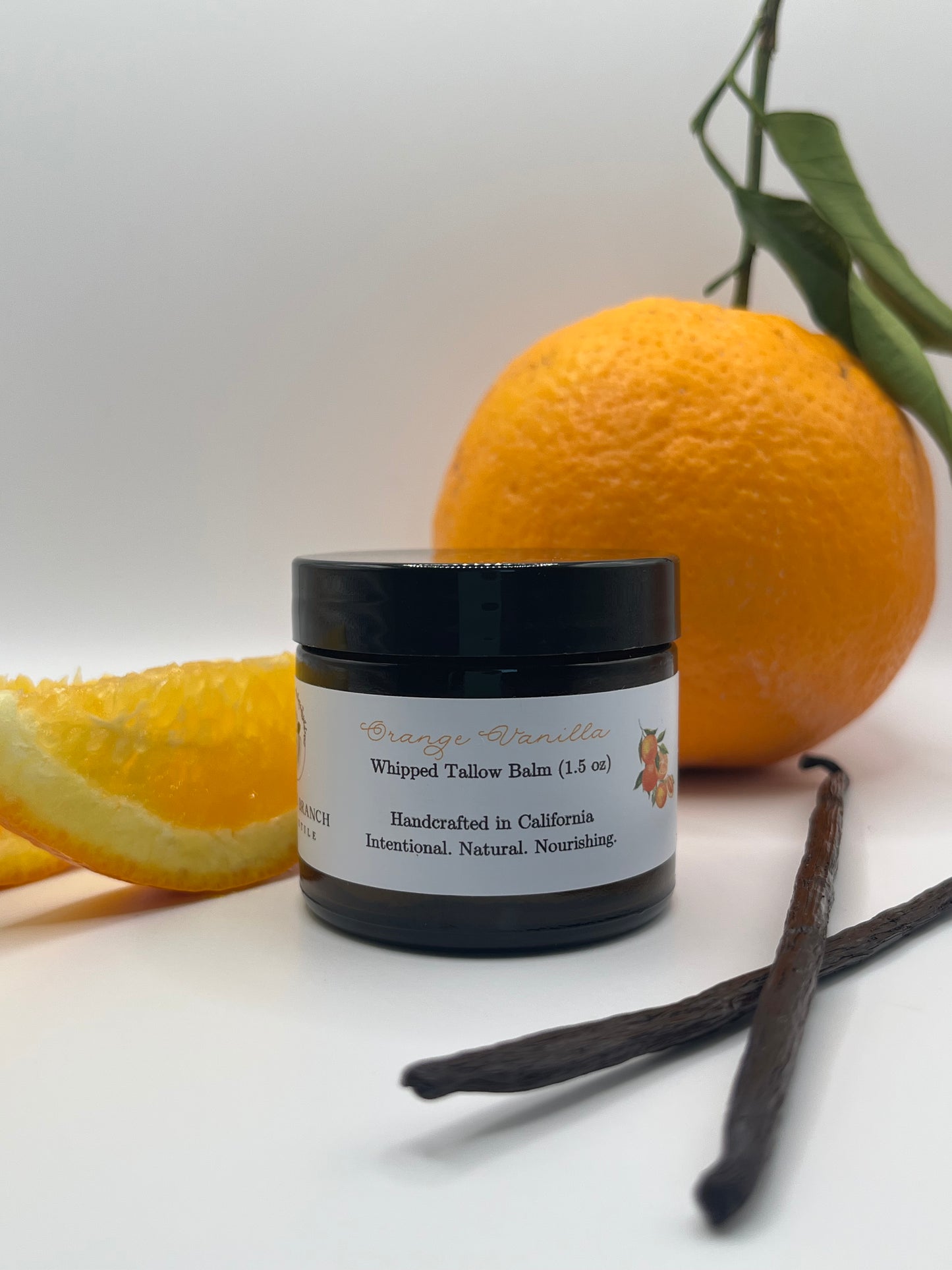Orange Vanilla Whipped Tallow Balm
