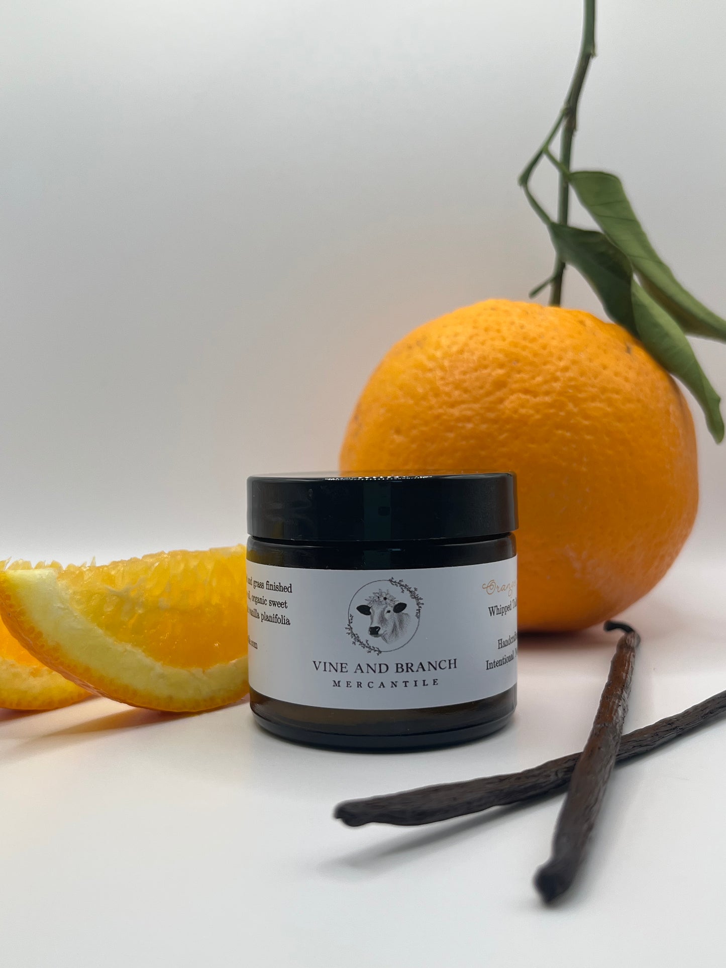 Orange Vanilla Whipped Tallow Balm
